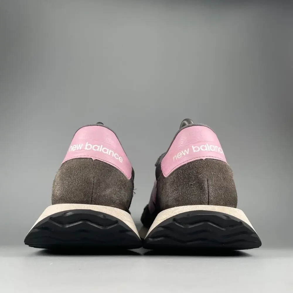 New Balance 237 Women's Size 9.5 Grey Pink Suede Casual Sneaker Comfort Shoe EUC